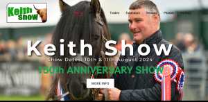 Keith Country Show homepage